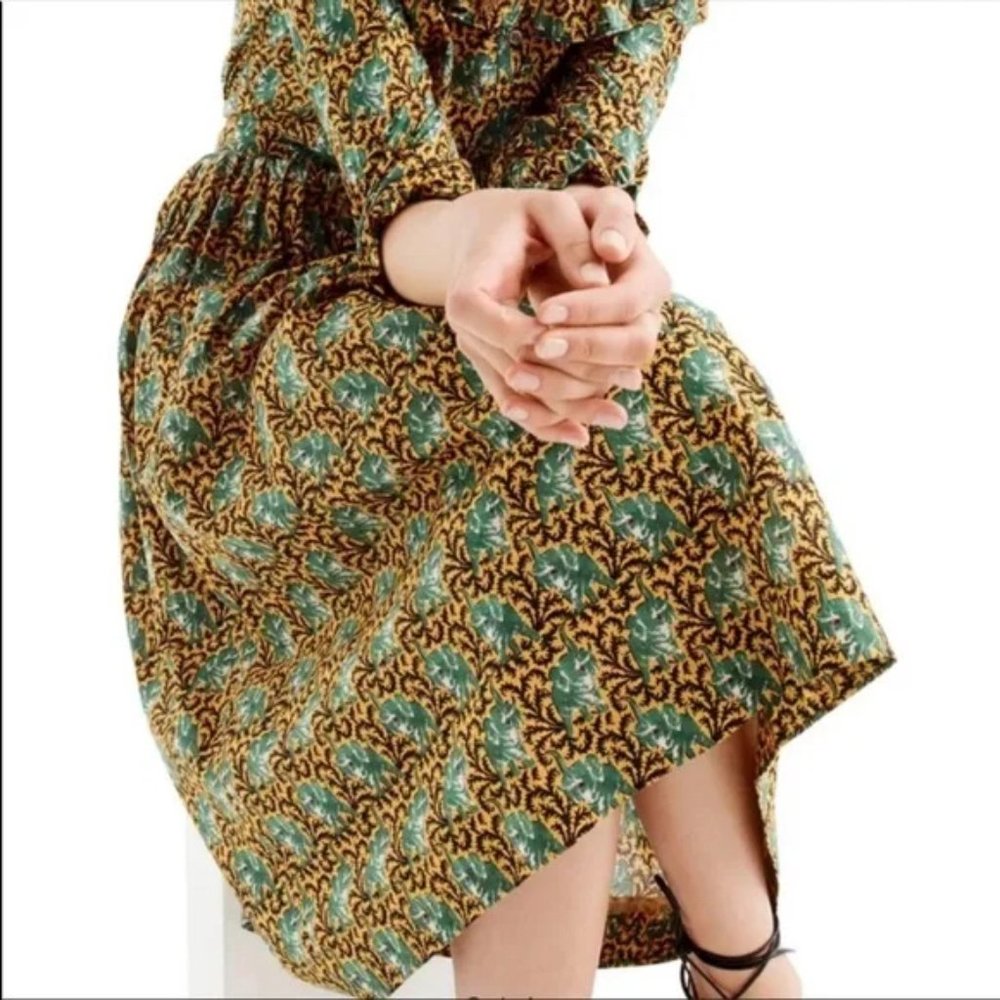 J Crew Ratti Elephant Print Skirt